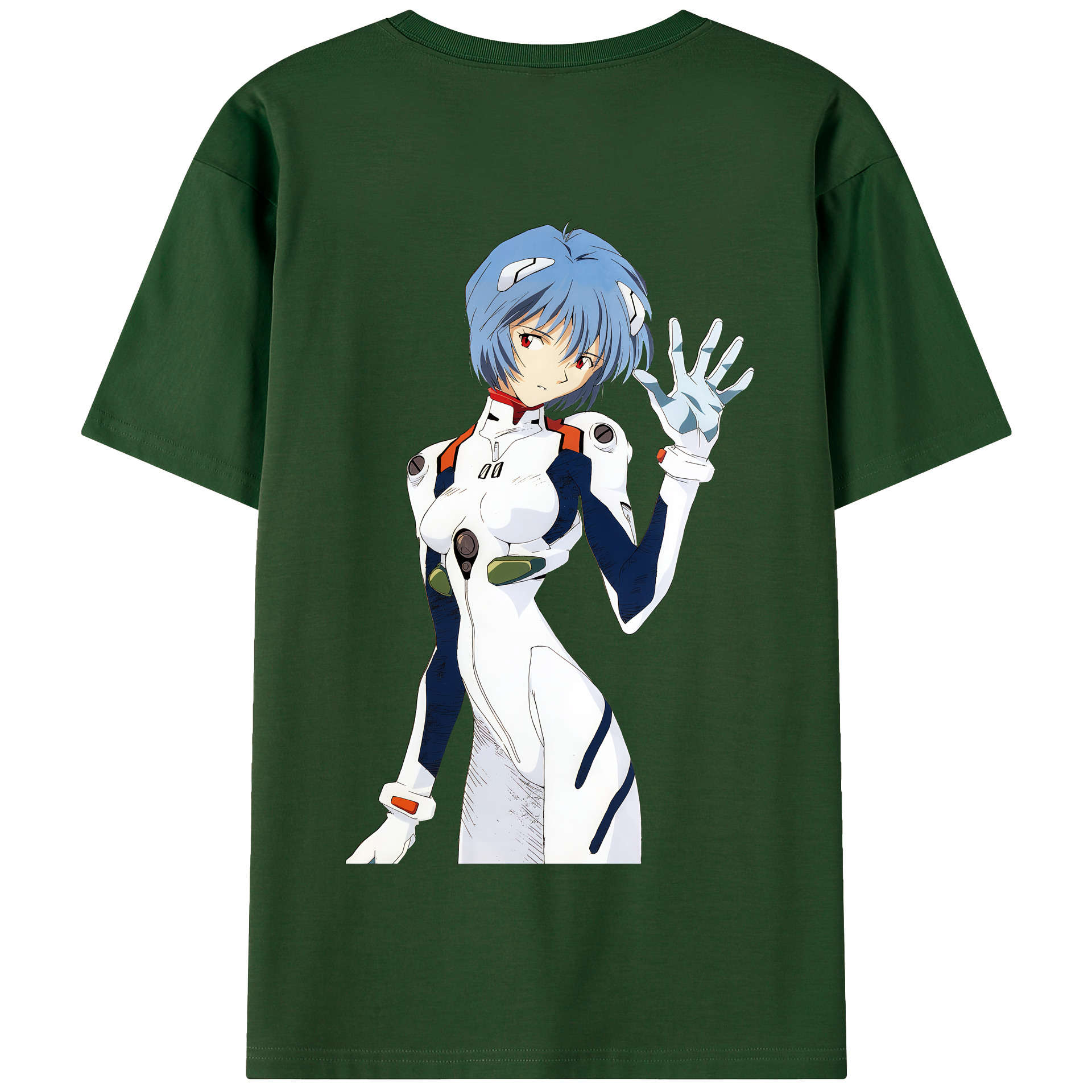 （画像用） EVA 新世紀エヴァンゲリオン 綿100％半袖Tシャツ（背面プリント）